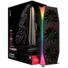 XFX Mercury AMD Radeon RX 9070XT OC Magnetic Air Edition with RGB 16GB GDDR6 HDMI 3xDP, AMD RDNA 4