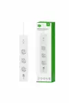 Woox умен разклонител Plug - R6132 - WiFi Smart Multi Plug EU Schucko + energy monitor, 3 sockets, 2 x USB Type A, 2 x Type-C