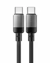 Acefast Кабел USB-C to USB-C Cable 60W Nylon Braided 1.20m  - C9-03 - Black