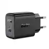Acefast Универсално зарядно за стена Charger Wall GaN PD30W - A21 - USB-C x 1, Black