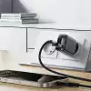 Acefast Универсално зарядно за стена Charger Wall GaN Quick Charge 18W - A90 - USB-A x 1, Black