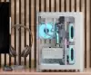 AeroCool кутия Case mATX - P300C-G-WT-v1 - 3 x 120 mm Infinity Mirror A-RGB