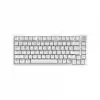 Ajazz геймърска механична клавиатура Gaming Mechanical Keyboard AK820 - Blue Switches [Tactile] (English US), White, Blue Light