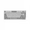 Ajazz геймърска механична клавиатура Gaming Mechanical Keyboard AK820 - AS Red Switch [Linear] (English US), Gray White, White Light