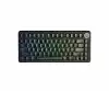 Aula геймърска механична клавиатура Wireless Gaming Mechanical Keyboard F75HE - Black King Magnetic Switch [Linear] (English US), Black Contour
