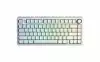 Aula геймърска механична клавиатура Wireless Gaming Mechanical Keyboard F75HE - Black King Magnetic Switch [Linear] (English US), White