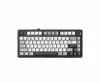 Aula геймърска механична клавиатура Wireless Gaming Mechanical Keyboard F75HE - Black King Magnetic Switch [Linear] (English US), Black, Gray