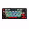 Aula геймърска механична клавиатура Wireless Gaming Mechanical Keyboard F75 MAX - Reaper Switch [Linear] (English US), Black, Red