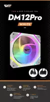Darkflash вентилатор Fan 120mm DM12 Pro A-RGB White