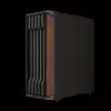 Gamdias кутия Case ATX - AURA GC11 Wood Black - USB-C