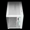 Gamdias кутия Case mATX - AURA GC10M White - 3 x 120 mm A-RGB, Tempered Glass