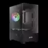 Gamdias кутия Case mATX - AURA GC9M - 3 x 120 mm A-RGB, Tempered Glass