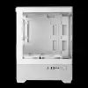 Gamdias кутия Case mATX - AURA GC9M White - 3 x 120 mm A-RGB, Tempered Glass