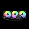 Gamdias водно охлаждане Water Cooling 360mm - AURA GL360 v2 - aRGB