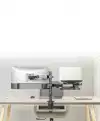 Gembird Стойка за монитор с лаптоп стойка Monitor Mount with Laptop holder - MA-DA-03