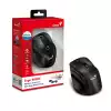 Genius безжина безшумна мишка Wireless Silent Mouse Ergo 9000S - Silent, Bluetooth, 2.4G, Black