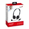 Genius слушалки с микрофон Headset HS-230U - USB, Mic, Black