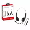 Genius слушалки с микрофон Headset HS-220U - AI, USB-C, Mic, Black
