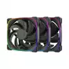 Geometric Future Комплект вентилатори Fan Pack 3-in-1 - Squama 2503B Black