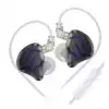 KZ професионални слушалки Hi-Fi In-Ear-Monitors - ZSN PRO 2 Midnight Black (Limited version), Mic
