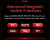 Madlions професионална геймърска механична клавиатура Professional Gaming Mechanical Keyboard MAD 60 HE RGB - 1K, Magnetic Amber Pro Switches - White