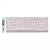 Madlions професионална геймърска механична клавиатура Professional Gaming Mechanical Keyboard MAD 68 HE RGB - 1K, Magnetic Amber Pro Switches - White