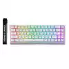 MCHOSE геймърска механична клавиатура Gaming Mechanical Keyboard Ace 68 - 8K, Ice Blue Magnetic Switch [Linear] (English US), White