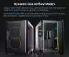 Montech кутия KING 95 Pro, Dual Chamber Mid-tower Case, 6 ARGB Fans, 2 Front Panels, Black
