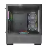 Montech кутия SKY TWO, Mid-tower Case, TG, 4x120mm ARGB Fans, Black