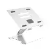 Orico алуминиева поставка за лаптоп Laptop Stand - Aluminum, 2 x USB3.0, Card Reader, up to 15.6" - LST-2AS-SV