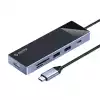 Orico докинг станция Docking Station Type-C - DM-10P-BK-BP - HDMI, USB-C, USB-A x 4, PD100W x 1, LAN (1Gbps), SD/TF