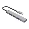 Orico хъб USB3.0/2.0 HUB 4 port - Type-C input - AH-13-GY