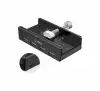 Orico хъб USB 3.0 HUB Clip Type 4 port - aux Micro-USB power input, Black - MH4PU-P-BK