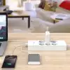 Orico протектор Surge Protector - 6 x Schuko, 5 x USB 2.4A Charging, 4000W, 1.5m - HPC-6A5U-V1-EU-WH