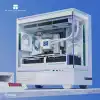 Thermalright кутия Case mATX - TL-M10 White - 4 x 120 mm ARGB included, USB-C