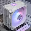 Thermalright охладител CPU Cooler Assassin Spirit 120 Vision A-RGB White - LCD Display, Infinity Mirror