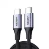 Ugreen кабел USB 2.0 Type-C M/M US535, 240W, 5A, 2m - 90440