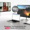 Unitek докинг станция Docking Station Type-C 4-in-1 - uHUB Q4+ Lite D1049A - USB-C PD100W x 1, HDMI x 1, VGA, USB2.0 x 1