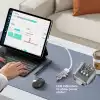 Unitek хъб USB-C/USB-A 3.0 HUB 4 port, Bi-Directional, Detachable Cable, White - H1319AWH01