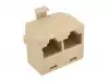 VCom съединител LAN Coupler 1 Male / 2 Female - CT253