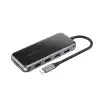 Vention докинг станция Type-C Docking Station Power Distribution 3.0 87W - HDMI, Type-C x 1, USB3.0 x 2, USB 2.0 x 2, LAN, SD/TF, VGA - TFGHB