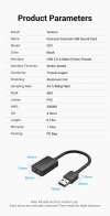 Vention външна звукова карта USB Sound card - CDYB0