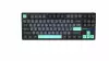 VGN безжична геймърска механична клавиатура Wireless Gaming Mechanical Keyboard - V87 Caribbean Blue - Power Silver Switches [Linear]