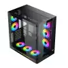 Xigmatek кутия Case E-ATX - PANO II AIR - 8 ARGB Fans