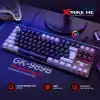 Xtrike ME геймърска механична клавиатура Gaming Mechanical keyboard 87 keys TKL - GK-989B - RED switches