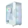 Zalman кутия Case ATX - I3 NEO White - RGB, Mesh
