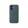 Apple iPhone 16 Silicone Case with MagSafe - Lake Green (Seasonal)