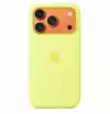 Apple iPhone 17 Pro Silicone Case with MagSafe – Neon Yellow