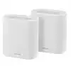 ASUS Tri-Band WiFi 6 Mesh WiFi System suitable for all businesses 2 pack white
