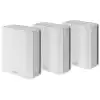 Asus Mesh WiFi system, ZenWiFi BT10 3PK, BE18000, Tri-Band, up to 810m2, Quad-Core 2.0GHz CPU, 256MB/2GB Flash/RAM, 10G dual-port, Smart Home Master SSIDs, AiProtection Pro, Adaptive QoS, VPN server/client, IPTV, OFDMA, Beamforming, AiMesh, White